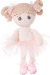 Bukowski Látková panenka Little Ballerina - světlé vlasy