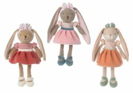 Bukowski Zajíc Little Bunny Sisters v růžových šatičkách