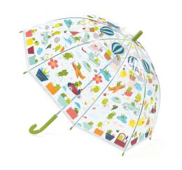 Djeco Dětský deštník Žabí cestování