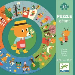 Djeco Gigant puzzle - Roční období