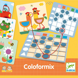 Djeco Vzdělávací hra Edulodo Coloformix