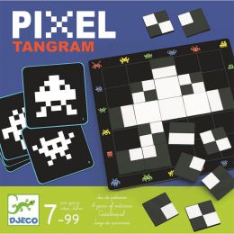 Djeco Logická hra Pixel Tangram