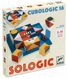 Djeco Logická solo hra Cubologic 16