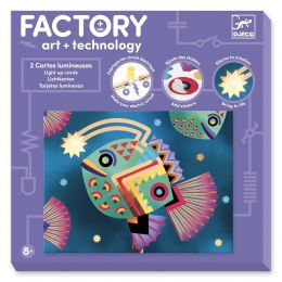 Djeco Factory art + technology Svítící obrázky V hlubinách