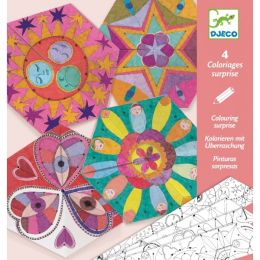 Djeco Origami - malování - Hvězdné mandaly