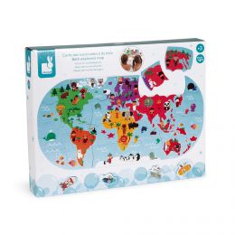 Puzzle do vane Mapa sveta