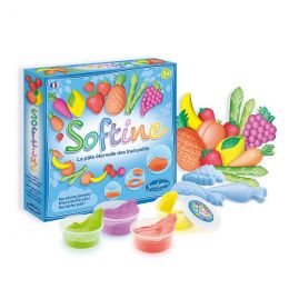 SentoSphere Softine Modelína s vykrajovátky - Ovoce a zelenina