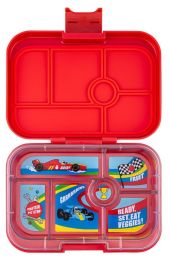 Yumbox Krabička na svačinu - svačinový box Original - Roar Red Race Cars