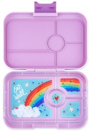 Yumbox Krabička na svačinu - svačinový box XL Tapas 4 - Seville Purple Rainbow