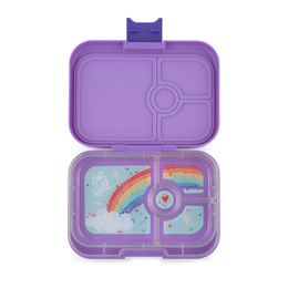 Yumbox Krabička na svačinu - svačinový box Panino - Dreamy Purple Rainbow