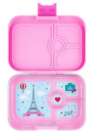 Yumbox Krabička na svačinu - svačinový box Panino - Fifi Pink Paris Love
