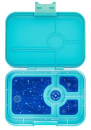 Yumbox Krabička na svačinu - svačinový box XL Tapas 4 - Antibes Blue Zodiac tray