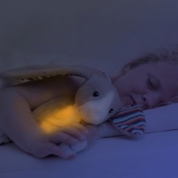 Detské nočné svetlo s melódiami - plyšový zajačik Bo