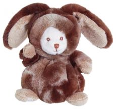Plyšový medvedík Ziggy Winter Rabbit - hnedý - 0 ks