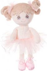 Látková bábika Little Ballerina - svetlé vlasy - 0 ks