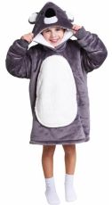 Hrejivá televízna mikinová deka s kapucňou pre deti 3-6 rokov - Koala - 0 ks