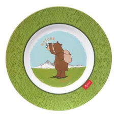 Melamínový tanier pre deti medveď Forest Grizzly - 0 ks