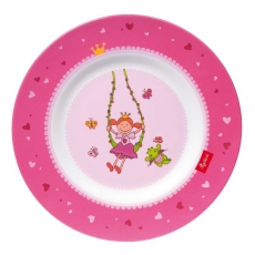 Melamínový tanier pre deti princezná Pinky Queeny - 0 ks