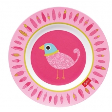 Melamínový tanier pre deti vtáčik Fínky Pinky - 0 ks