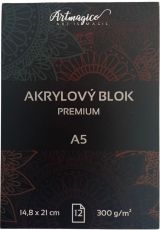 Akrylový blok Premium A5 - 0 ks