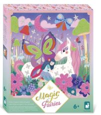 Kreatívna súprava Penové nálepky a svietiaci piesok Magické víly - 0 ks