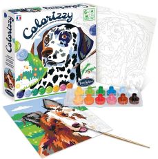 Maľovanie podľa čísel Colorizzy - Psy - 0 1