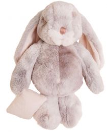 Plyšový zajac Sleeping Bunny s vankúšikom - šedý - 0 ks