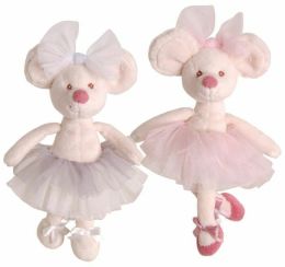 Plyšová myška Antonia balerina, ružová sukne - 0 ks