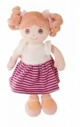 Látková bábika My Little Doll - fialová suknička - 0 ks