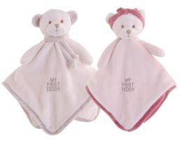 Muchláček mazlík medvedík My First teddy, ružový - 0 ks