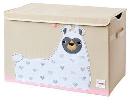 Uzatvárateľný box - debna na hračky Lama - 0 ks Uzatvárateľný box - debna na hračky Lama - 0 ks