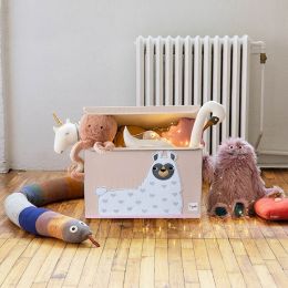 Uzatvárateľný box - debna na hračky Lama