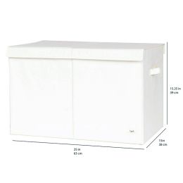 Uzatvárateľný box - debna na hračky Cream