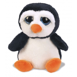Vygúľaný sediaci roztomilý tučniak Snowstorm malý - 0 ks