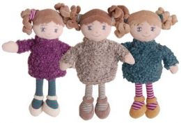 Látková bábika My Little Doll Winter Sister - fialové šaty - 0 ks