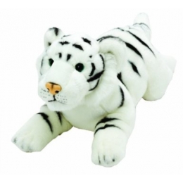 YOMIKO Plyšový biely tiger stredny - 0 ks
