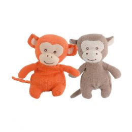 Látková opička Baby Hoppy - oranžová - 0 ks