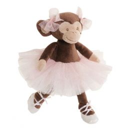 Plyšová opička balerina Sweet Missy - hnedá - 0 ks