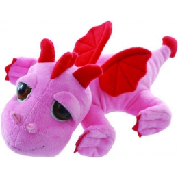 Vygúľaný ružový drak Smoulder - 0 ks