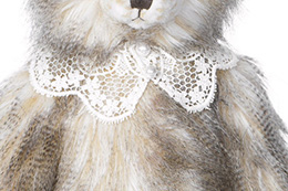 Plyšový medveď Mia s certifikátom - SILVER BEARS / 4