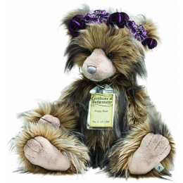 Plyšový medveď Poppy s certifikátom - SILVER BEARS / 5 - 1 ks