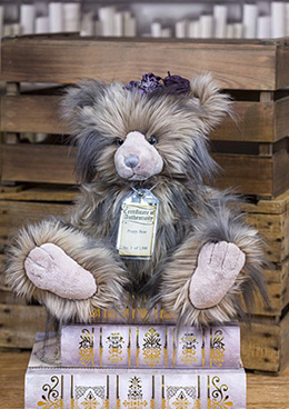 Plyšový medveď Poppy s certifikátom - SILVER BEARS / 5