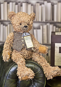 Plyšový medveď Toby s certifikátom - SILVER BEARS / 5