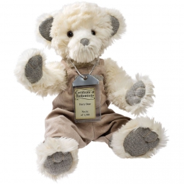 Plyšový medveď Harry s certifikátom - SILVER BEARS / 6 - 1 ks