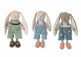 Zajac Little Bunny Brothers - svetlo modré nohavice - 0 ks