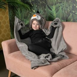 Hrejivá deka s kapucňou - Tučniak