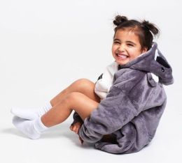 Hrejivá televízna mikinová deka s kapucňou pre deti 3-6 rokov - Koala