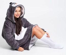 Hrejivá televízna mikinová deka s kapucňou pre deti 7-12 rokov - Tučniak