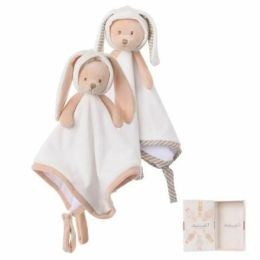 Muchláčik maznáčik medveď Melissa Baby Rug - ružové uši - 0 ks Muchláčik maznáčik medveď Melissa Baby Rug - ružové uši - 0 ks