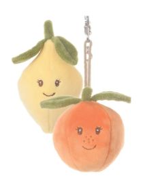 Prívesok na kľúče - citrón Lemon a pomaranč Orange - 0 ks Prívesok na kľúče - citrón Lemon a pomaranč Orange - 0 ks